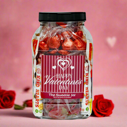 Valentine's Gift Jars of Sweets