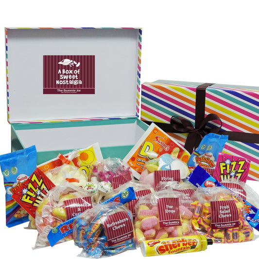 Large Gift Box of Retro Sweets at The Sweetie Jar